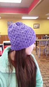 Basia hat inside out