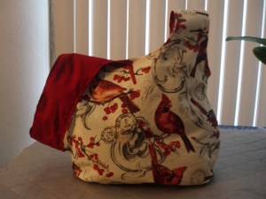 Cardinal Knot Bag 2